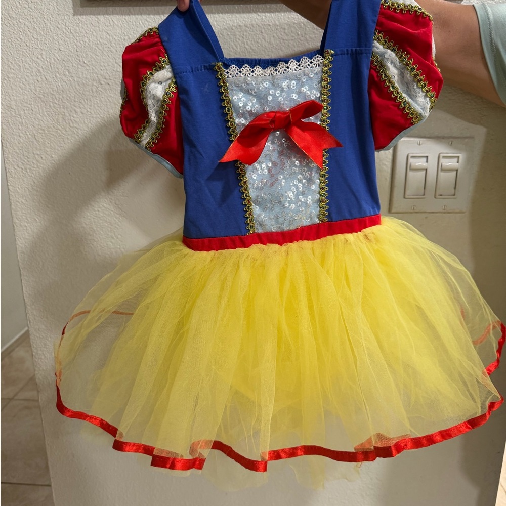 Kids Snow White Costume Dress - Blue, Red, Yellow
